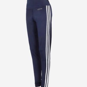 adidas Women's BLUE NAVY High Waisted Tiro Training Pants